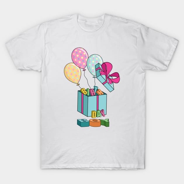 Birthday Boy T-Shirt by Designoholic